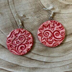 Napvirág fülbevaló