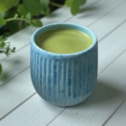 Azure matcha bögre